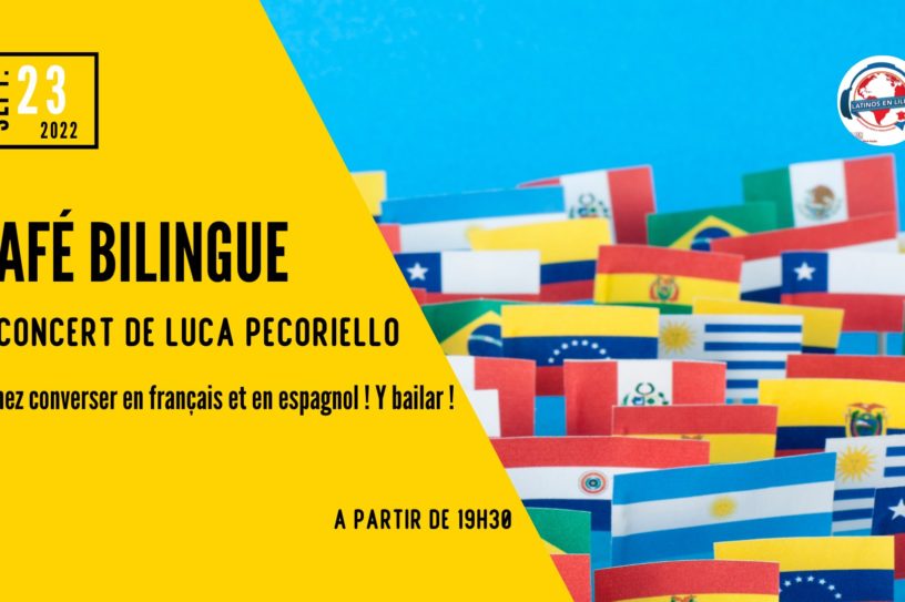 Café bilingue Latinos en Lille | Concert : Luca