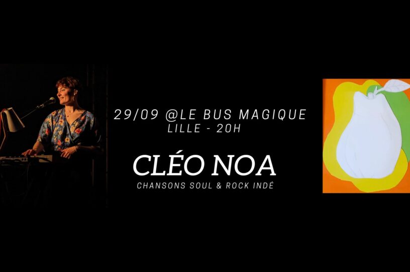 Cléo Noa (soul/rock indé – Brest) en concert au Bus Magique