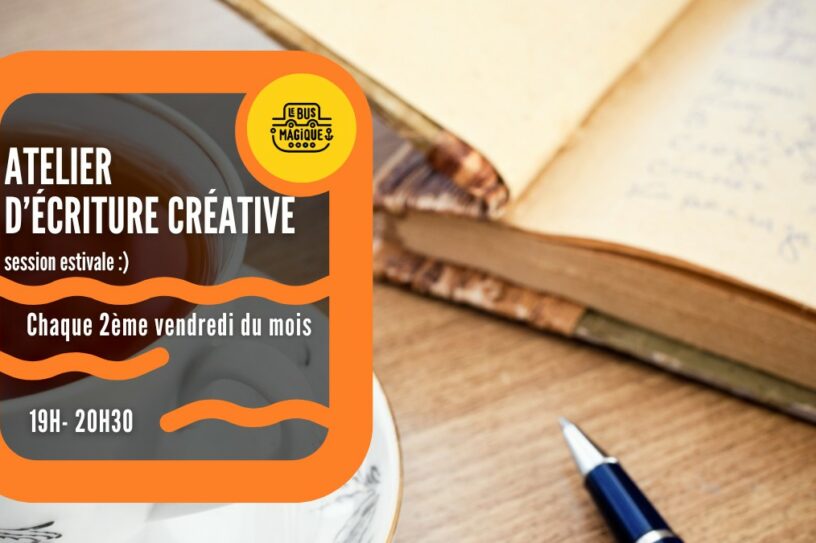 Ecriture créative : atelier / Péniche le Bus magique