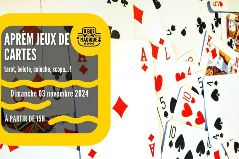 Aprèm JEUX DE CARTES ⎟ Péniche le Bus Magique