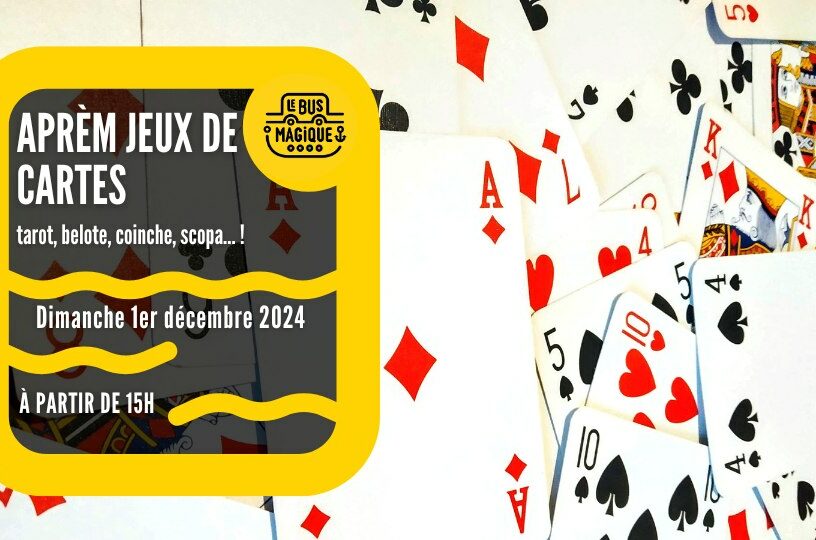 Aprèm JEUX DE CARTES ⎟ Péniche le Bus Magique