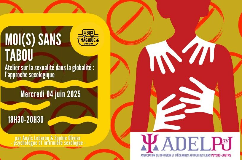 Atelier sur la sexualité dans la globalité : l’approche sexologique | Péniche Le Bus magique