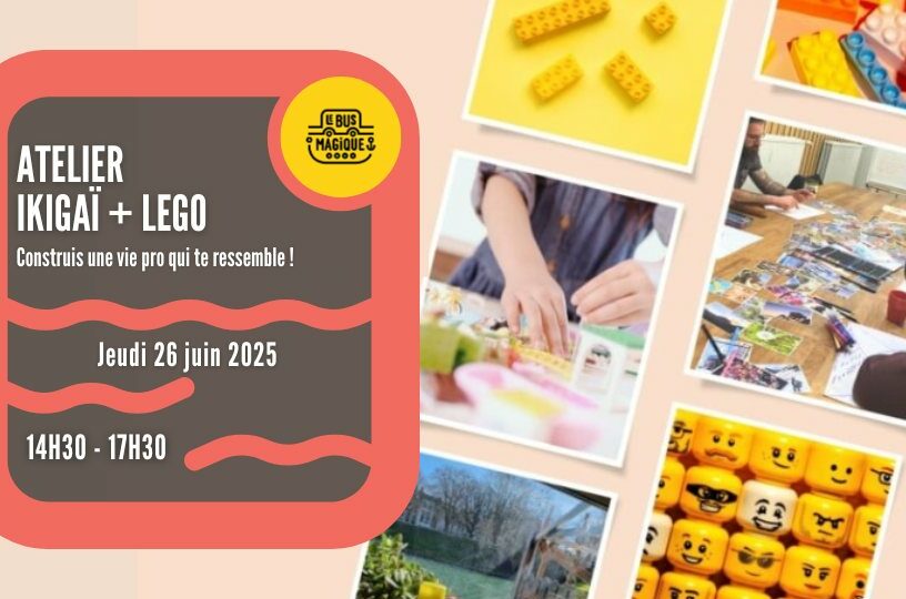 Atelier IKIGAÏ + LEGO® / Péniche le Bus magique