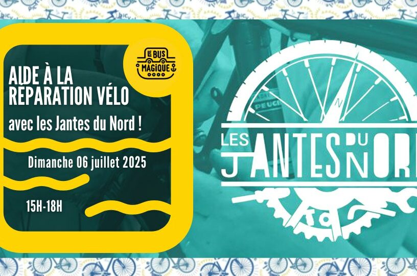AIDE A LA REPARATION DE VELO – Atelier | Péniche le Bus Magique