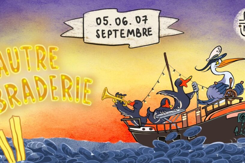 L&rsquo;AUTRE BRADERIE !! péniche du Bus Magique