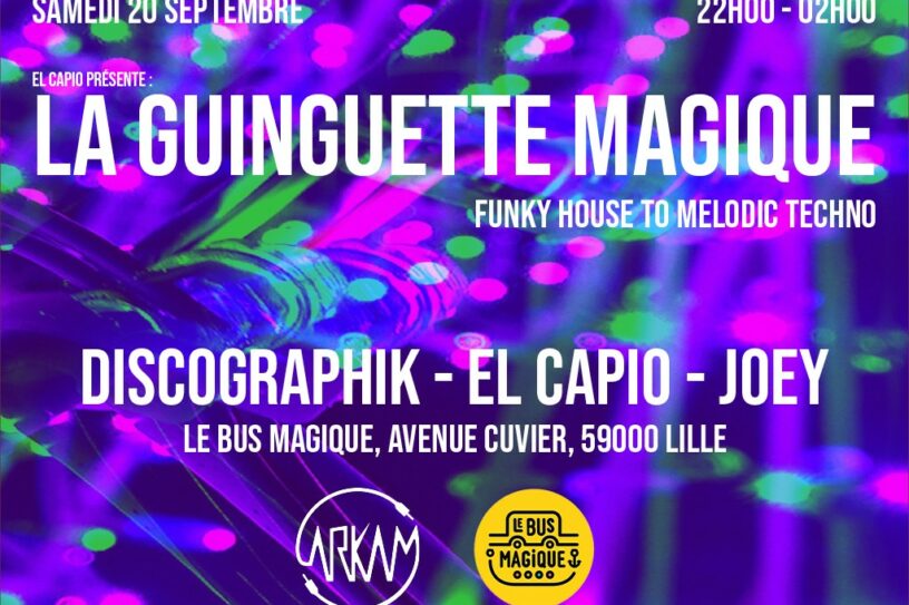 La Guinguette Magique – El capio invite Joey & Discographik