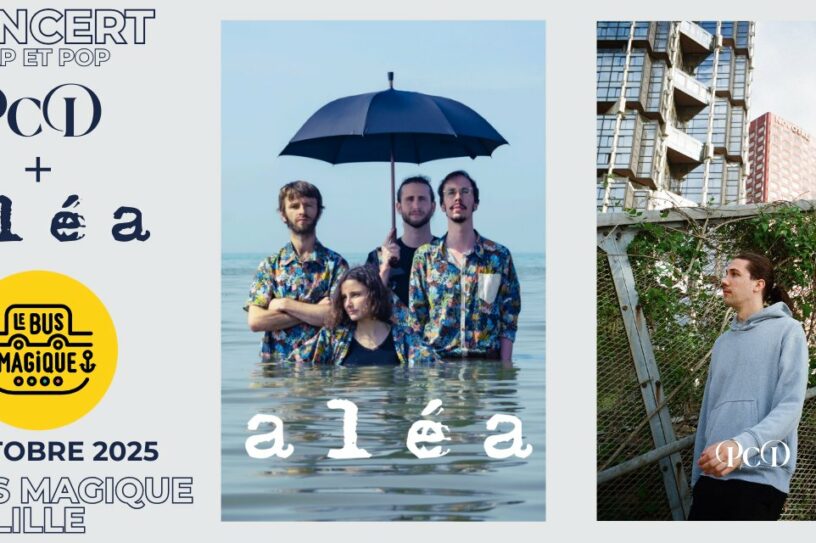 PCD + a l é a   –  SOIREE POP & RAP⎟ Péniche le Bus magique