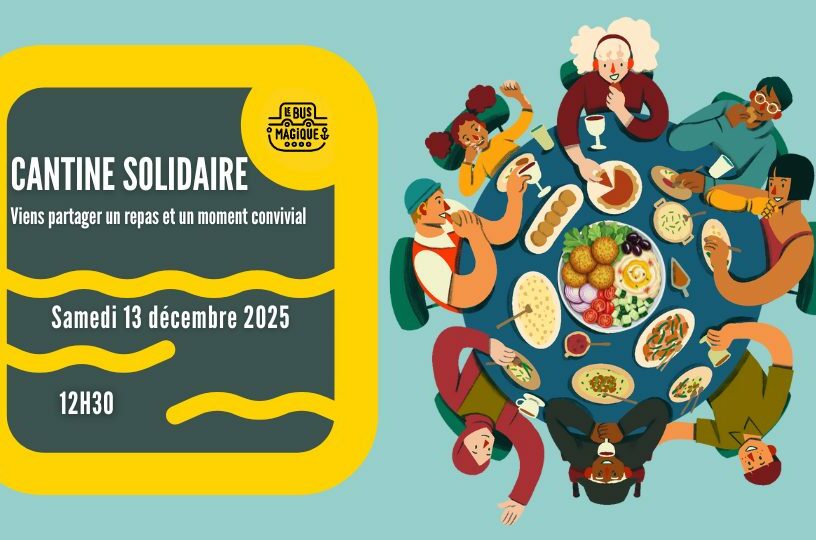 Cantine solidaire ! / Péniche le Bus magique
