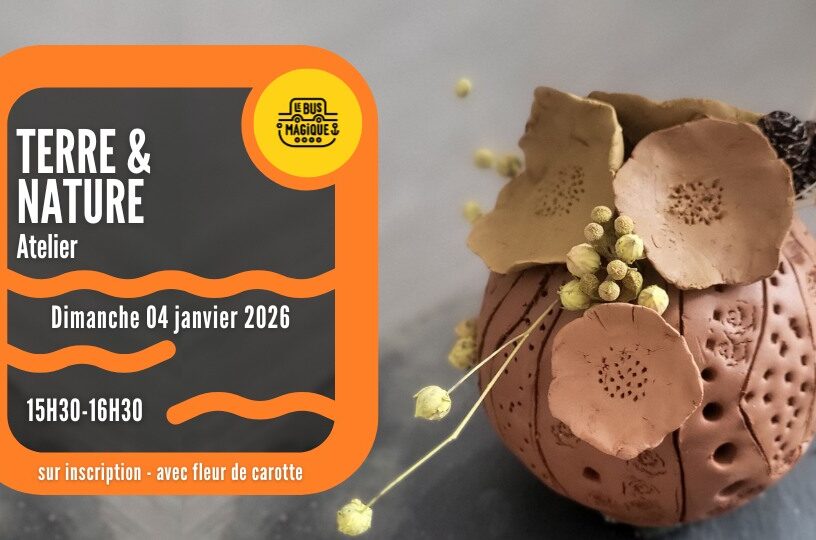 Atelier TERRE & NATURE | Péniche Le Bus magique