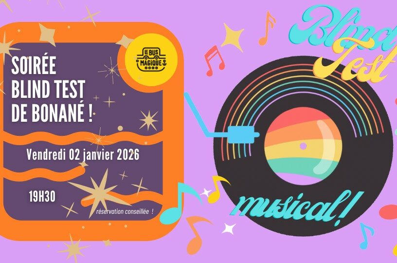 BLIND TEST de BONANé ! / Péniche le Bus Magique