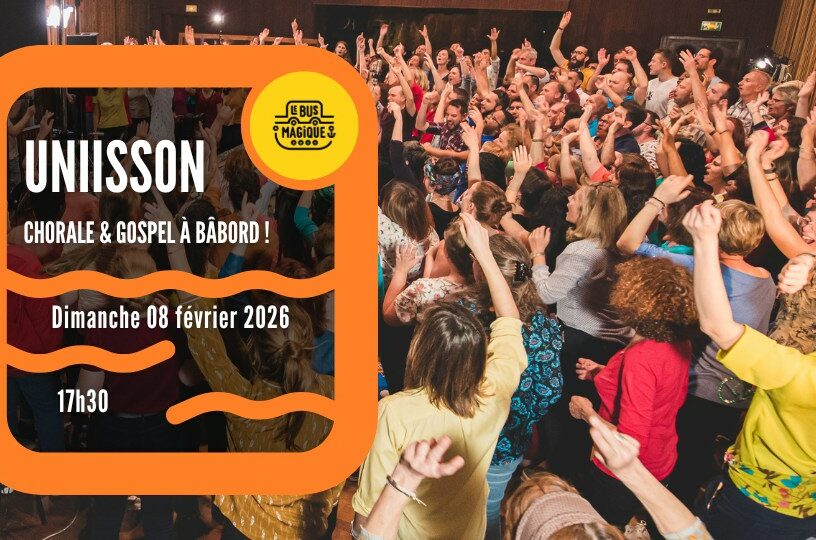CHORALE GOSPEL – avec UNIISSON ! | Péniche Le Bus magique