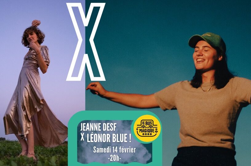 Jeanne Desf X LEONOR BLUE⎟ Péniche le Bus magique