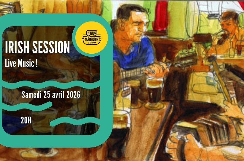 IRISH Session I Péniche Le Bus Magique