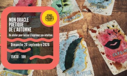 Mon oracle poétique d&rsquo;automne : atelier créatif et intuitif