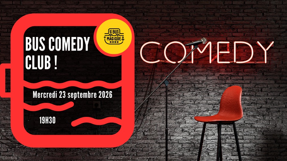 BUS COMEDY CLUB !
