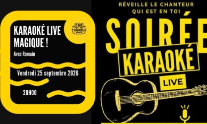 Karaoké live magique !