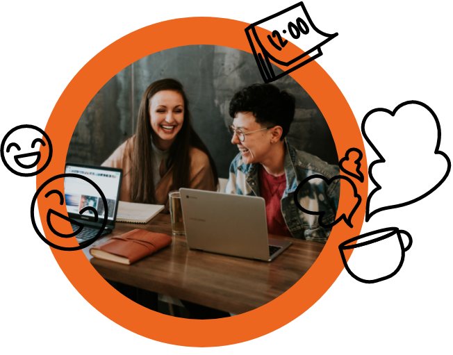 Espace de coworking à bord de la péniche à Lille