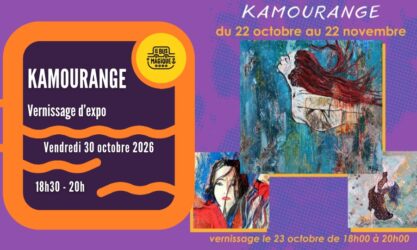 🎨 Exposition Kamourange – Vernissage !