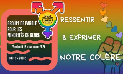Minorités de genres : groupe de PAROLE & COLERE