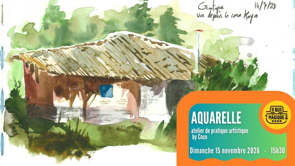 AQUARELLE – atelier de pratique artistique